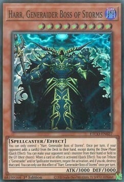 Harr, Generaider Boss of Storms Card Front
