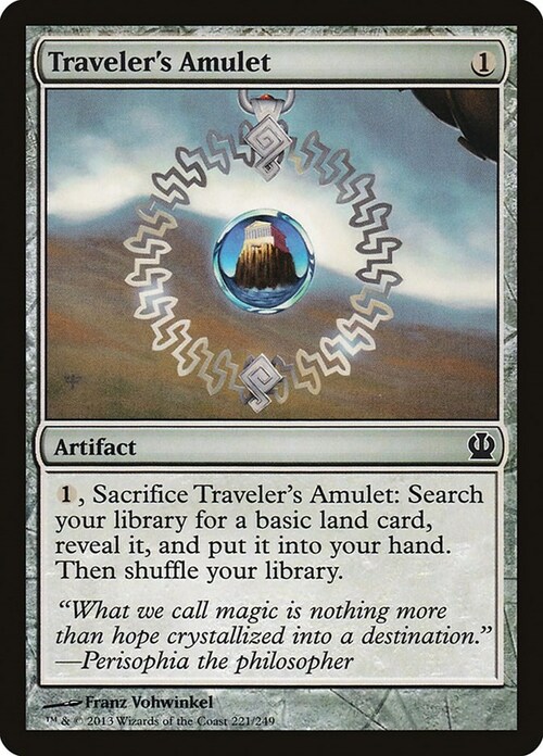 Amuleto del Viaggiatore Card Front