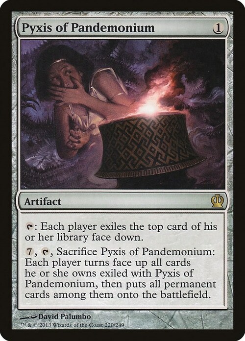 Pyxis of Pandemonium Card Front