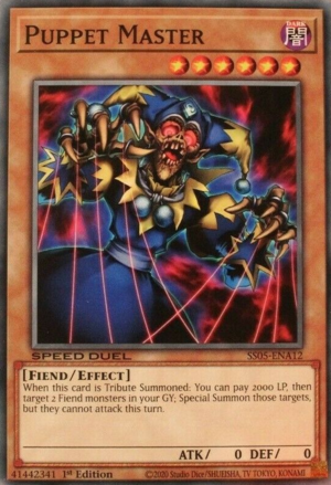 Puppet Master Card Front