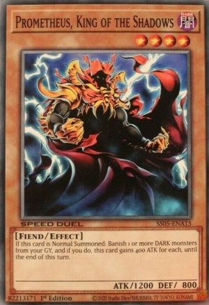 Prometheus, King of the Shadows Card Front