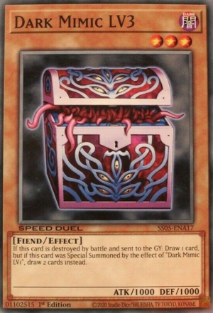 Mimic Oscuro LV3 Card Front