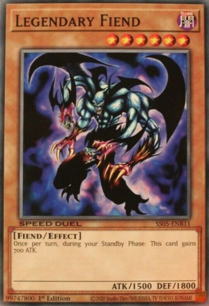 Demone Leggendario Card Front
