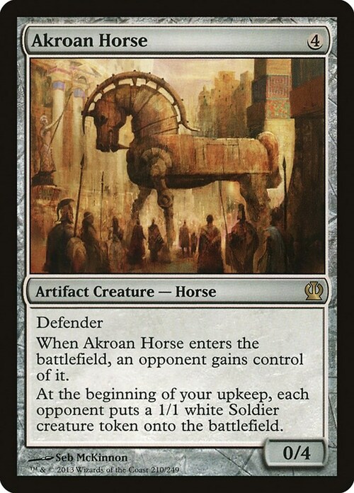 Cavallo di Akros Card Front