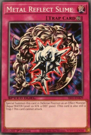 Metal Reflect Slime Card Front