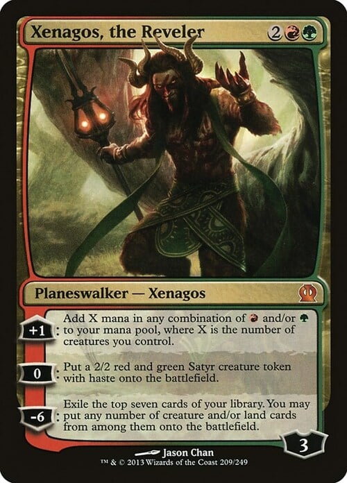 Xenagos, the Reveler Card Front