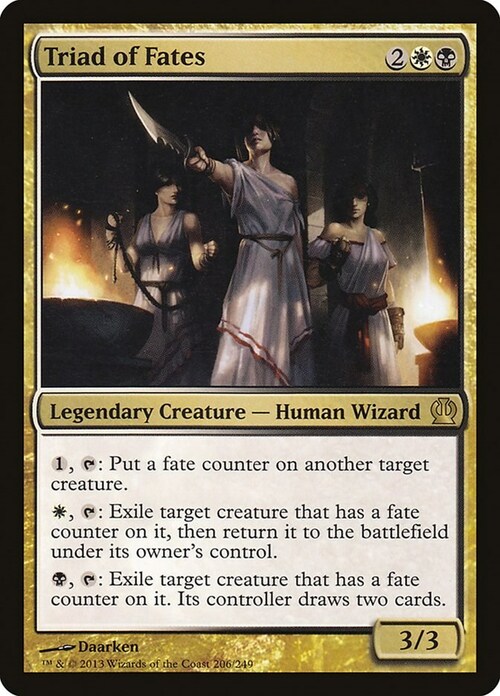Triad of Fates Card Front