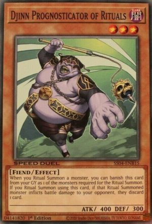 Djinn Pronosticatore di Rituali Card Front