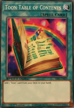 Foglio Illustrativo Toon Card Front