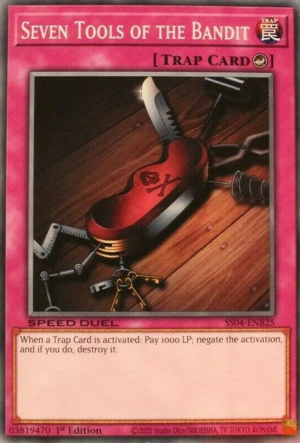 I Sette Attrezzi del Bandito Card Front