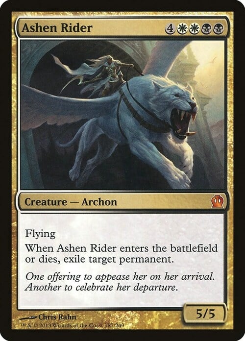 Ashen Rider Card Front