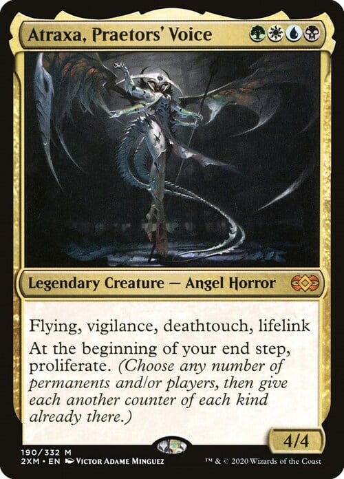 Atraxa, Praetors' Voice Card Front