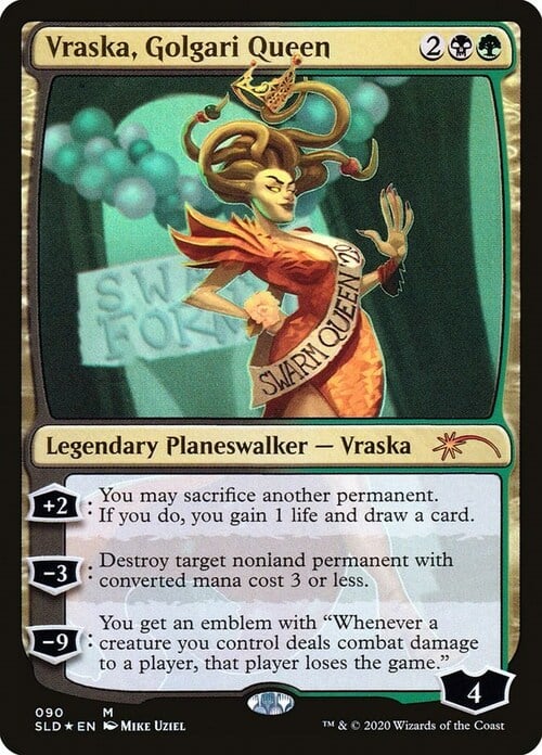 Vraska, Golgari Queen Card Front