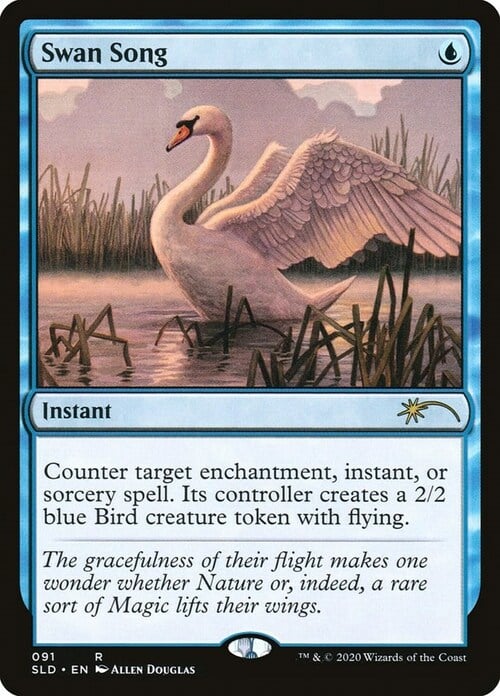 Swan Song Card Front