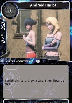 Android Harlot Card Front