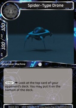 Spider-Type Drone Card Front