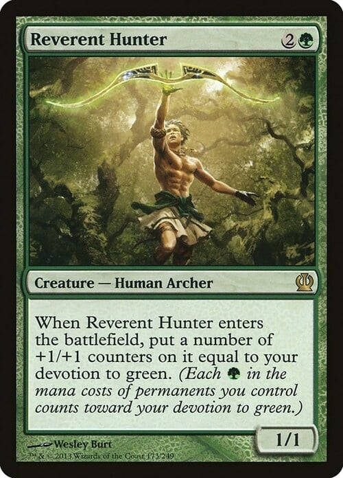 Reverent Hunter Card Front