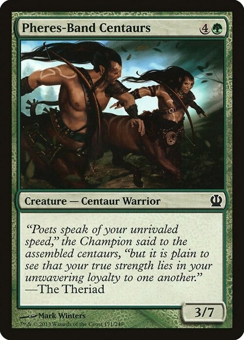 Pheres-Band Centaurs Card Front