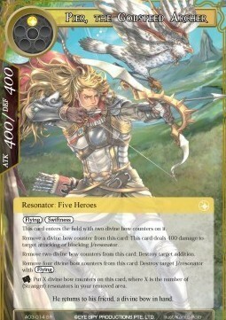 Pier, the Godspeed Archer Card Front