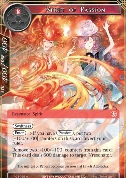 Spirit of Passion Card Front