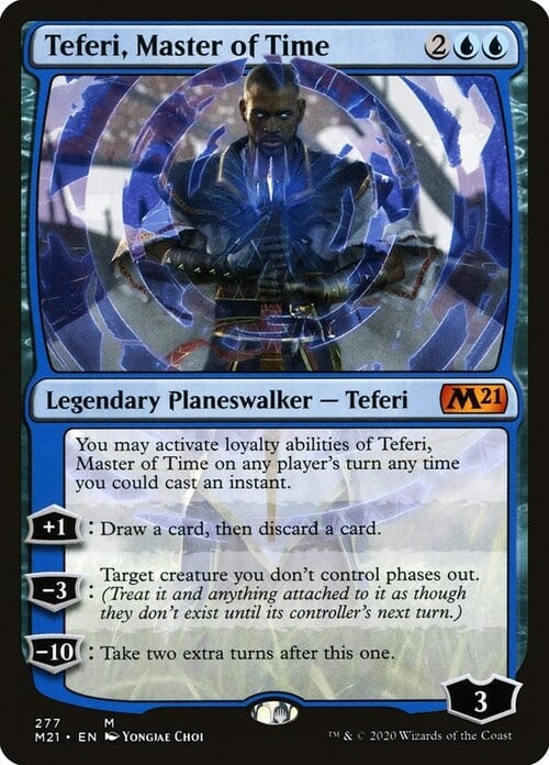 Teferi, Maestro del Tempo Card Front