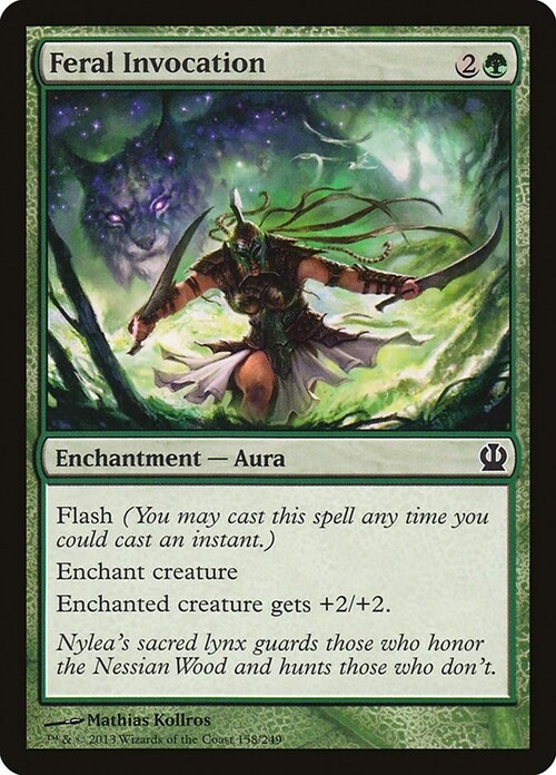 Feral Invocation Card Front