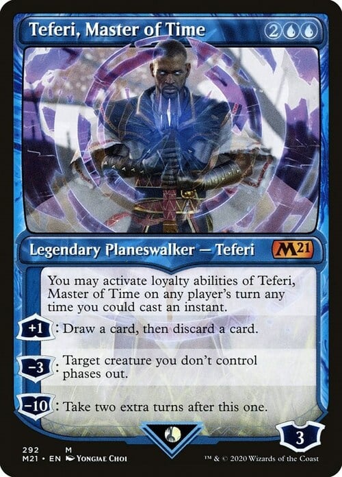 Teferi, Maestro del Tempo Card Front