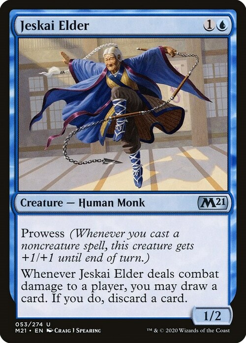 Jeskai Elder Card Front