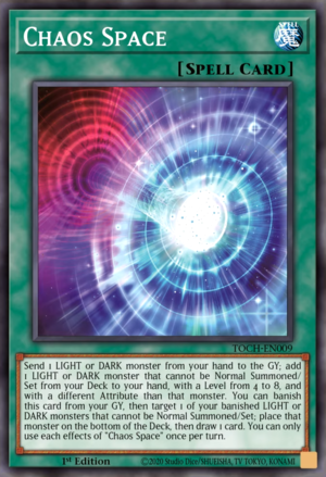Chaos Space Card Front