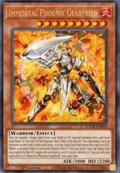 Immortal Phoenix Gearfried Card Front