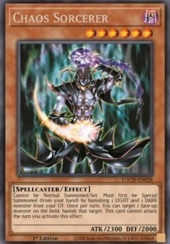 Stregone del Chaos Card Front