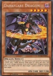 Darkflare Dragon · Rare 032