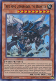True King Lithosagym, the Disaster · Rare 038