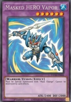 Masked HERO Vapor Card Front