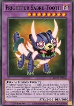 Frightfur Sabre-Tooth Card Front
