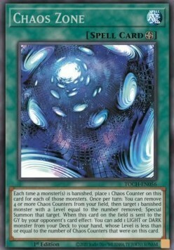 Chaos Zone Card Front