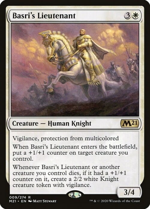 Basri's Lieutenant Card Front