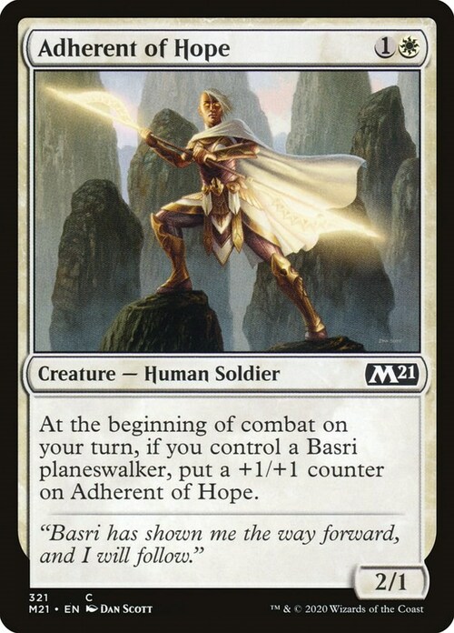 Adherent of Hope Card Front