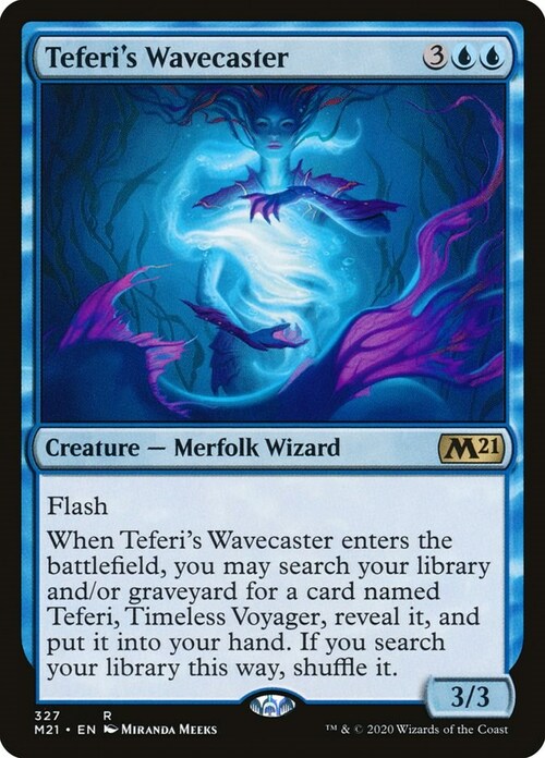 Teferi's Wavecaster Card Front
