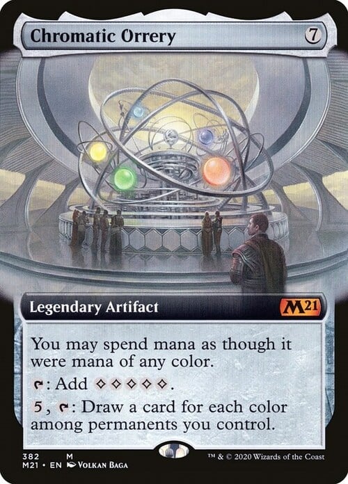 Chromatic Orrery Card Front