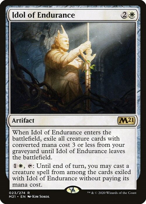Idol of Endurance Card Front