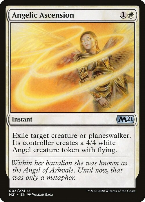 Angelic Ascension Card Front
