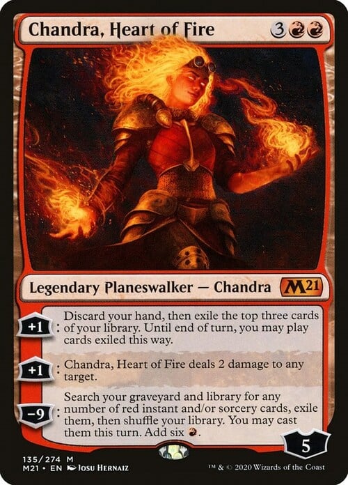 Chandra, Corazón de Fuego Frente