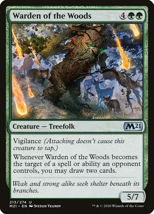 Warden of the Woods Card Front