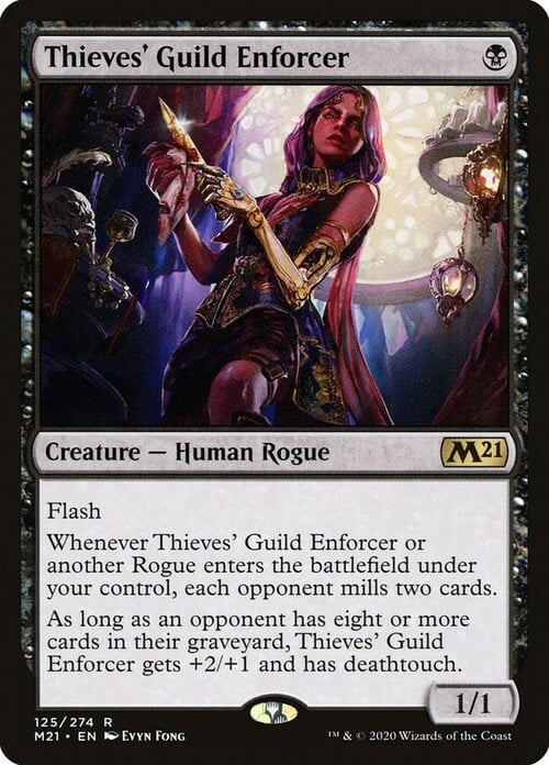 Thieves' Guild Enforcer Card Front