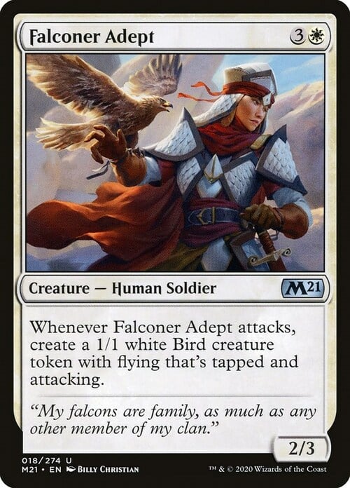 Falconer Adept Card Front