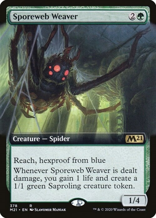 Sporeweb Weaver Card Front