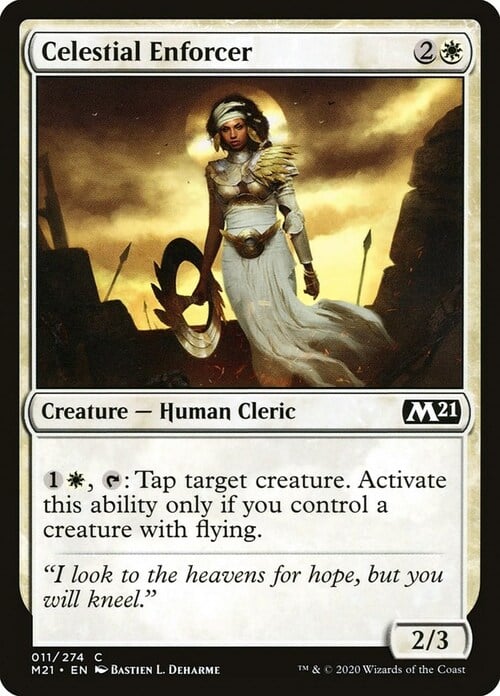Esecutrice Celestiale Card Front