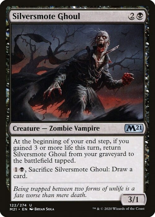 Silversmote Ghoul Card Front