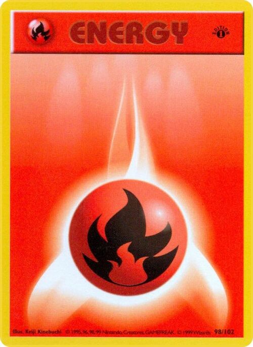 Fire Energy Card Front